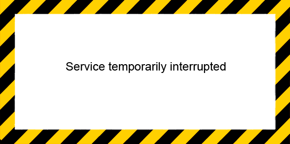 Service temporarily  interrupted